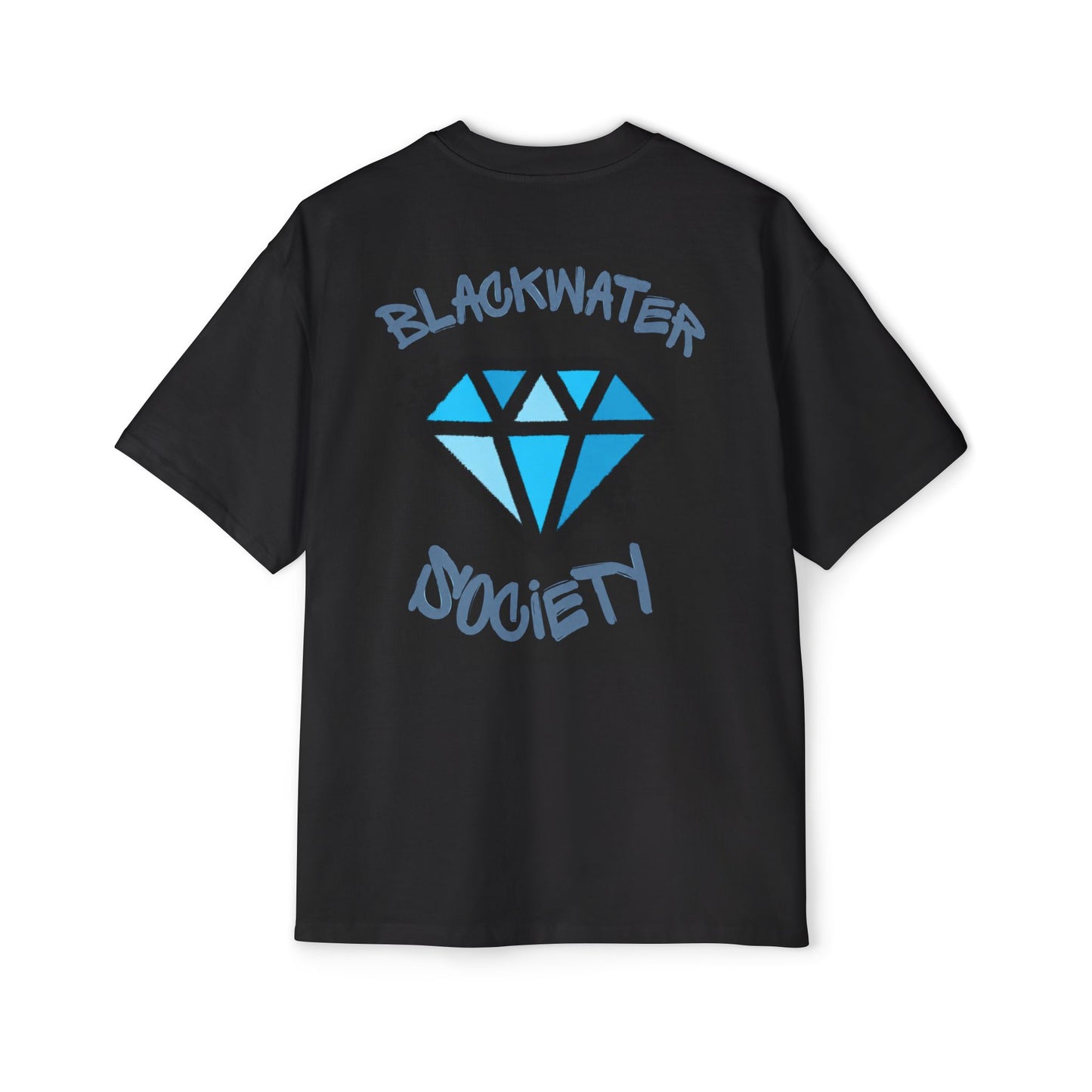 The Blacwater Society Diamond Men’s  Premium Oversized T‑Shirt